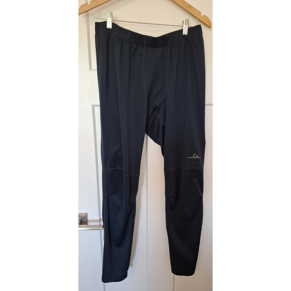 Paradox Blue Baselayer Legging Pants Men's Size Large Polyester Spandex ~34x30